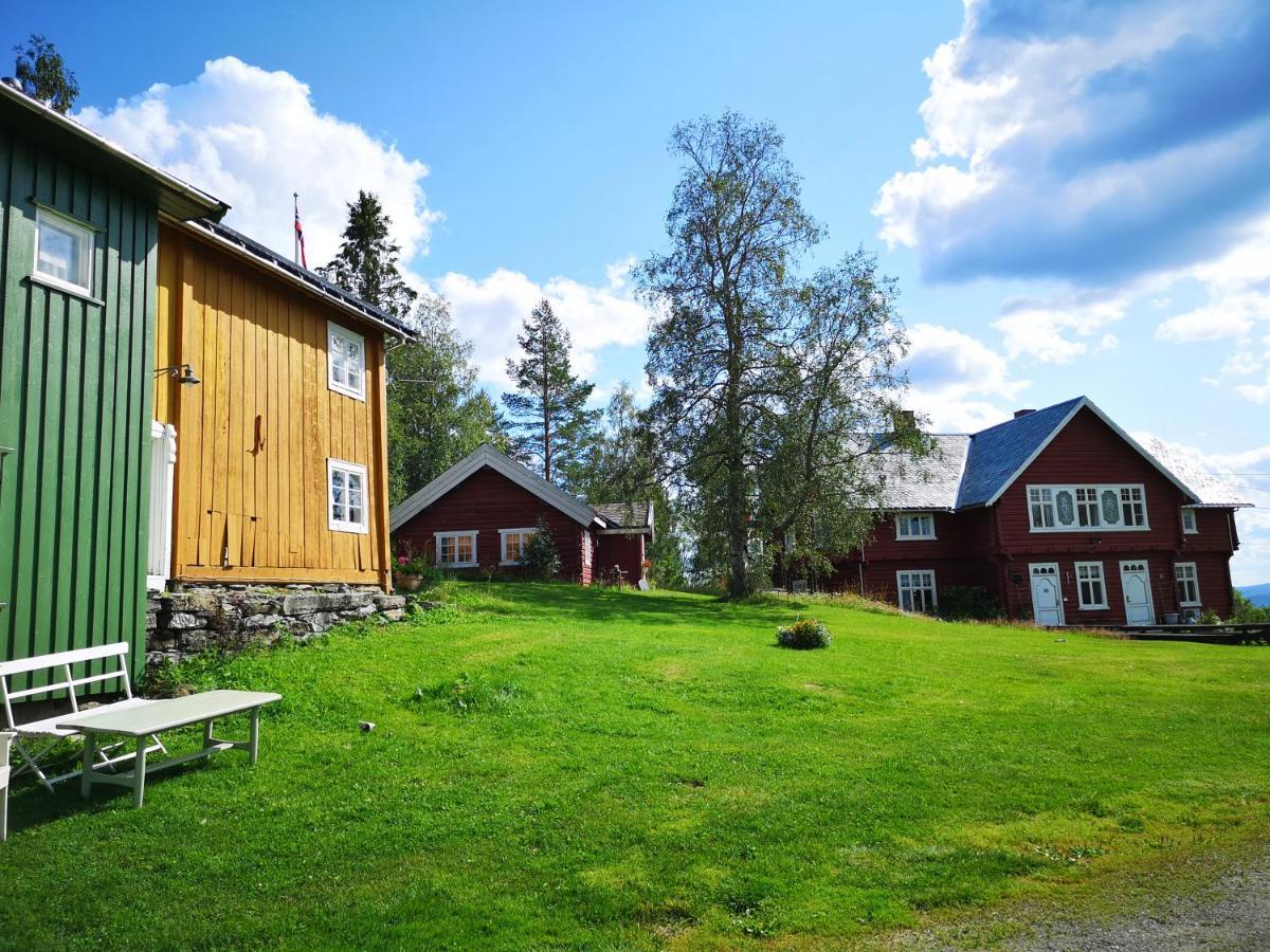 Haugtun Gardspensjonat Og Leiligheter Nordre Land Exterior foto